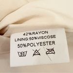 Mon Renn High Tide Mini Dress High Tide Print Stone Vacation Party Small NWT Tan Photo 11