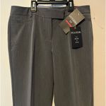 Zac & Rachel NWT 60$ MSRP Woman’s Gray Dress Pants Modern Fit Flat Fit Zips NEW Size 4 Photo 2