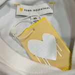 NWT Kerri Rosenthal Off White Boxy Love Artist Wearable Art T Photo 5