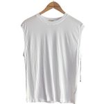 AGOLDE Raya Muscle Cotton-Jersey T-Shirt White Photo 0