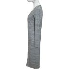 Hatch The Harper Cardigan Dress Ribbed Gray Knit Women’s Size Small Midi Photo 4