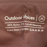 Outdoor Voices NWT Zoom 8" Biker Shorts in Deep Taupe Photo 4