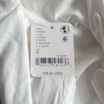 Free People  Movement White Hooded Long Sleeve Athletic Thin Layering Top Small Photo 6