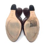 HYPE leather wedge slides, size 7.5 Photo 6