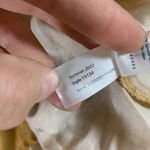 Marine layer  Mustard Yellow Palm Tree Print Smocked Waist Ruffle Skirt Medium Photo 3