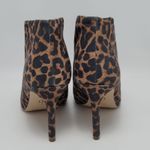 Jessica Simpson  Taveli Womens Leopard Print High Heel Pointed Toe Booties Size 9 Photo 4