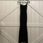 SKIMS Soft Lounge Long Slip Dress Black Photo 1