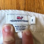 Vineyard Vines  EUC Women's White Straight Leg Corduroy Pants Size 8 Photo 5
