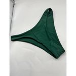 NWOT Forest Green Triangle High Cut Bikini Swimsuit Women’s Size Small Photo 3