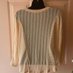 Chloe K  Mesh/Knit Style Scoop Neck Light Pink Blouse-Size Small Photo 2