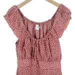 Princess Polly  The Coopers Mauve Pink Polka Dot Mini Dress Size 2 Photo 5