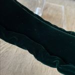 Velvet Green Padded Top Knot Headband Photo 4