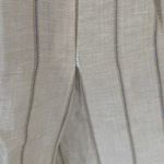 J.Crew  V-neck sheath dress in striped linen blend Beige Blue Stripe size 2 Photo 4