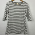 Matilda Jane  Joanna Gaines Measure In Love Striped Shirt Size Small‎ Photo 0