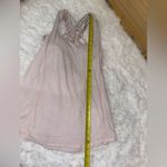 Lululemon Free To Be Wild Womens size 4 Tank Top Light Pink Grey Built In Bra Photo 4