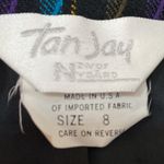 Vintage TanJay 80s 90s Blazer Houndstooth Plaid Bright Colors Tan Jay 8 Women’s Black Photo 3