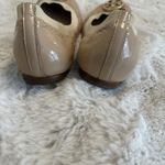 Tory Burch Caroline Beige Patent Leather Ballet Flats Size 7,5 Photo 7