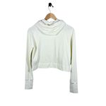 Sweaty Betty Women’s Escape Luxe Cropped Fleece Hoodie in Ivory Size XS Photo 11