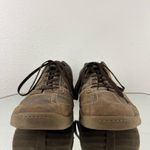 Arizona Jean Company ARIZONA Vintage 2000s Brown Leather Suede Lace Up Casual Bowler Oxford Sneakers Photo 5