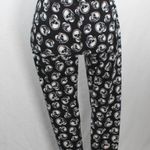 No Boundaries Goth Skull Headphone Casual Leggings Size Large Photo 2