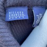 Hillard & Hanson  Black Zip Up Cardigan Sweater Size 3X Photo 10