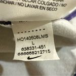 Nike  Pro Hyperwarm Cowl Neck Pullover Training Top Women’s Large Purple Nordic Photo 6