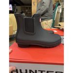 Hunter Boots New Women Original Insulate Black Round Toe Pull On Chelsea Size 10 Photo 2