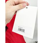 Mac Duggal 49454 Bow Shoulder V Neck Gown in Red Size 10 NWT Photo 3