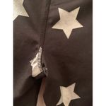 Live Love Dream  Star Print Leggings Black Silver Yoga Workout Women's Size XL Photo 13