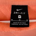 Nike sz M Women pink raw hem cropped sweatshirt active street casual cozy lounge Photo 11