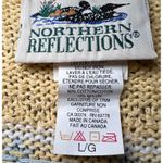 Northern Reflections Vintage Fair Isle Knit Sweater Vest Womens Large Yellow Photo 3
