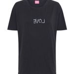 One Teaspoon  Black Stone Organic Love Crewneck Short Sleeve T-Shirt NWT Size S Photo 9