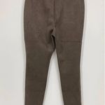 Catherine Malandrino NWOT  Faux Suede Super Soft Mushroom Brown Pants Size Medium Photo 1