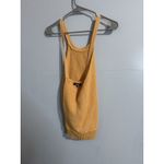 525 America 525 American Orange Knit Sweater Tank Women's Size XL Photo 2