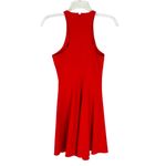 Likely Women's Racerback Fit and Flare Moore Mini Dress Red Size 0 Photo 5