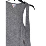 LuLaRoe Women's Sweater Open Long Duster Collarless Sleeveless Cardigan Gray XS Photo 1
