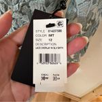 Adrianna Papell  mint lace overlay long sheer sleeve sheath dress NEW 12 Photo 6