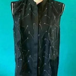 Kenneth Cole  New York sheer blouse Photo 0