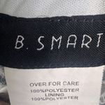 B. Smart  T Strap Sundress Size 13 Floral Mini Babydoll Ruffles Blue & White Photo 5