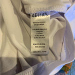 DELIAS Flower Power 90s Mesh Mini Dress size XS Pink Photo 7