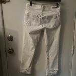Citizens of Humanity White Dani Cropped Straight Leg Jeans 26 Classic Preppy Photo 3