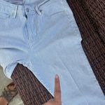 U.S. Polo Assn. Women's Blue and White Striped Ankle Jeans Photo 9