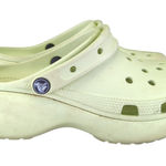 Crocs Classic Platform Clog Women's 8 Light Green Comfort Slip On Shoes 206750 Photo 0