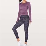 Lululemon  Train Times 7/8 Pant 25” Crystalline Multi Black Size 2 Rare Retired Photo 2