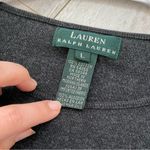 Lauren Ralph Lauren Top cotton long sleeve womens Gray (large) vintage classic Photo 1
