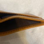 Eacilei I.D. card holder Caramel Tan slim leather unisex work badge New Photo 3