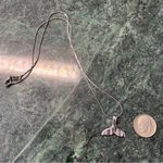 Sterling Silver 925 Mermaid Tail Pendant Necklace Serpentine Chain 16.5” Photo 1