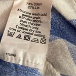 J.Crew Factory Cotton Linen Blend Sleeveless Shirt Size 10 Photo 5