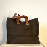 True Religion  Brown and White Large Canvas Tote Photo 2