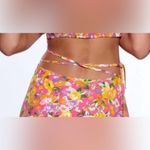 ZARA  Women’s Pink Orange‎ Purple Floral Wrap Skirt Size Small NWT Photo 2